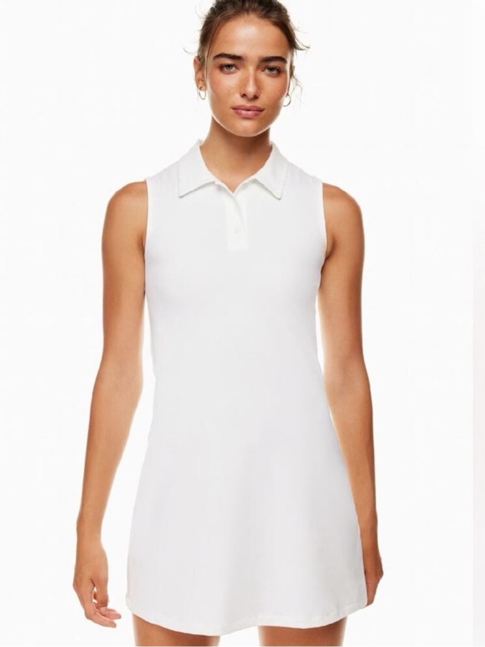 Aritzia Sleeveless Polo Mini Dress
